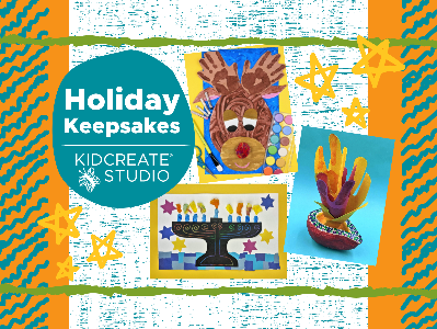 Kidcreate Studio - San Antonio. Holiday Keepsakes Weekly Class (18 Months-6 Years)